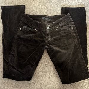 NWOT Y2K Brown Miss Me Low Rise Flared Jeans
